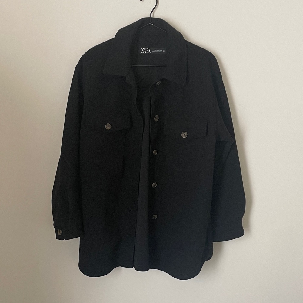 Zara shirt jacket size S